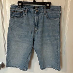 Polo by Ralph Lauren Blue Jean Shorts Casual Style